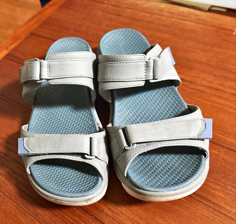 Baretraps LEELLA Color Gray Slide Sandals 11M